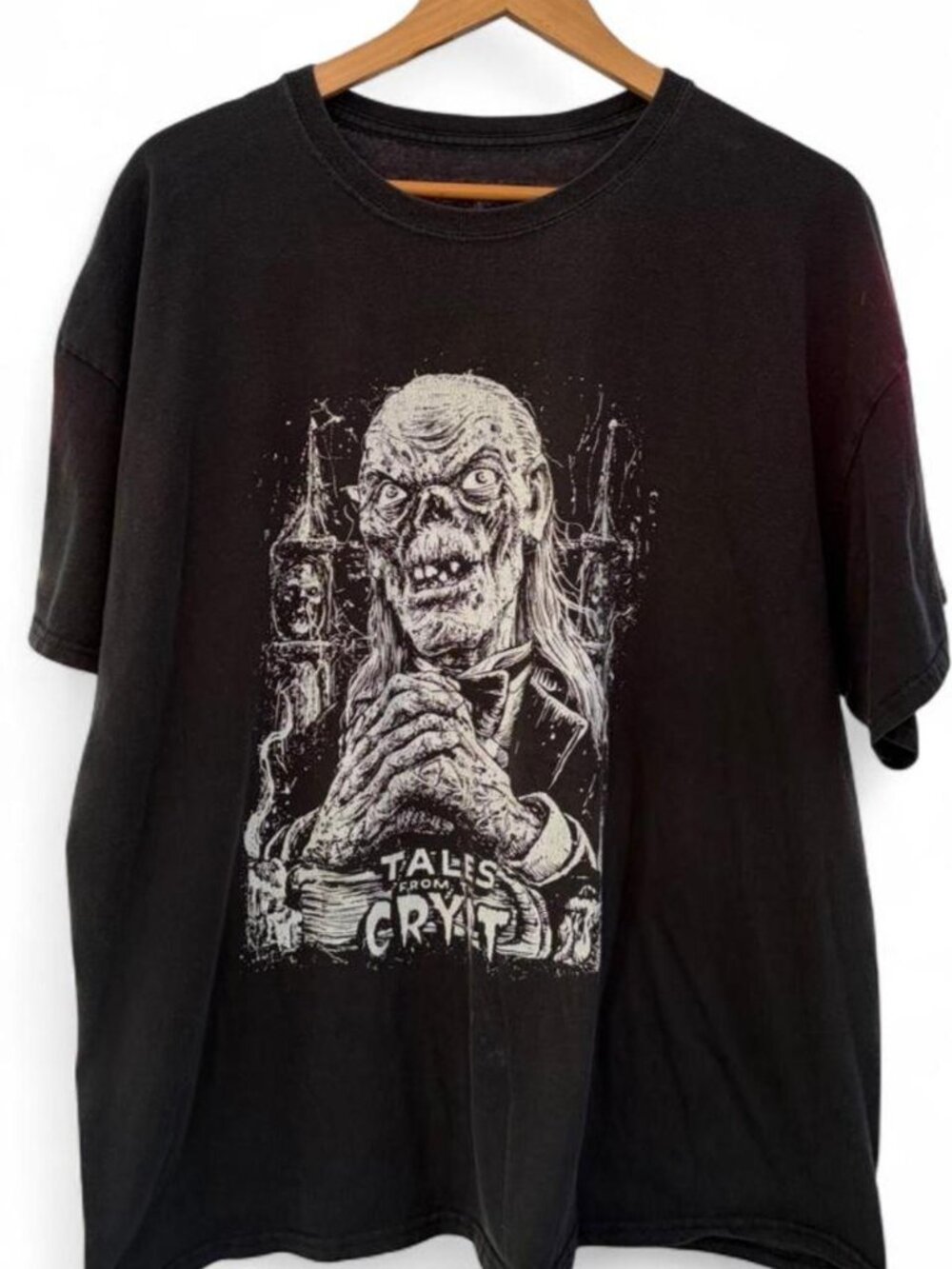 Tales from the Crypt Faded Y2K TShirt